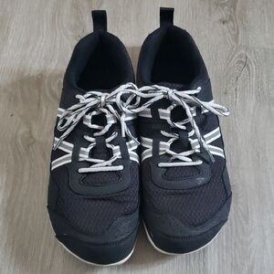 Xero Womens Prio Black and White Barefoot Running Athletic Sneakers Size 7.5